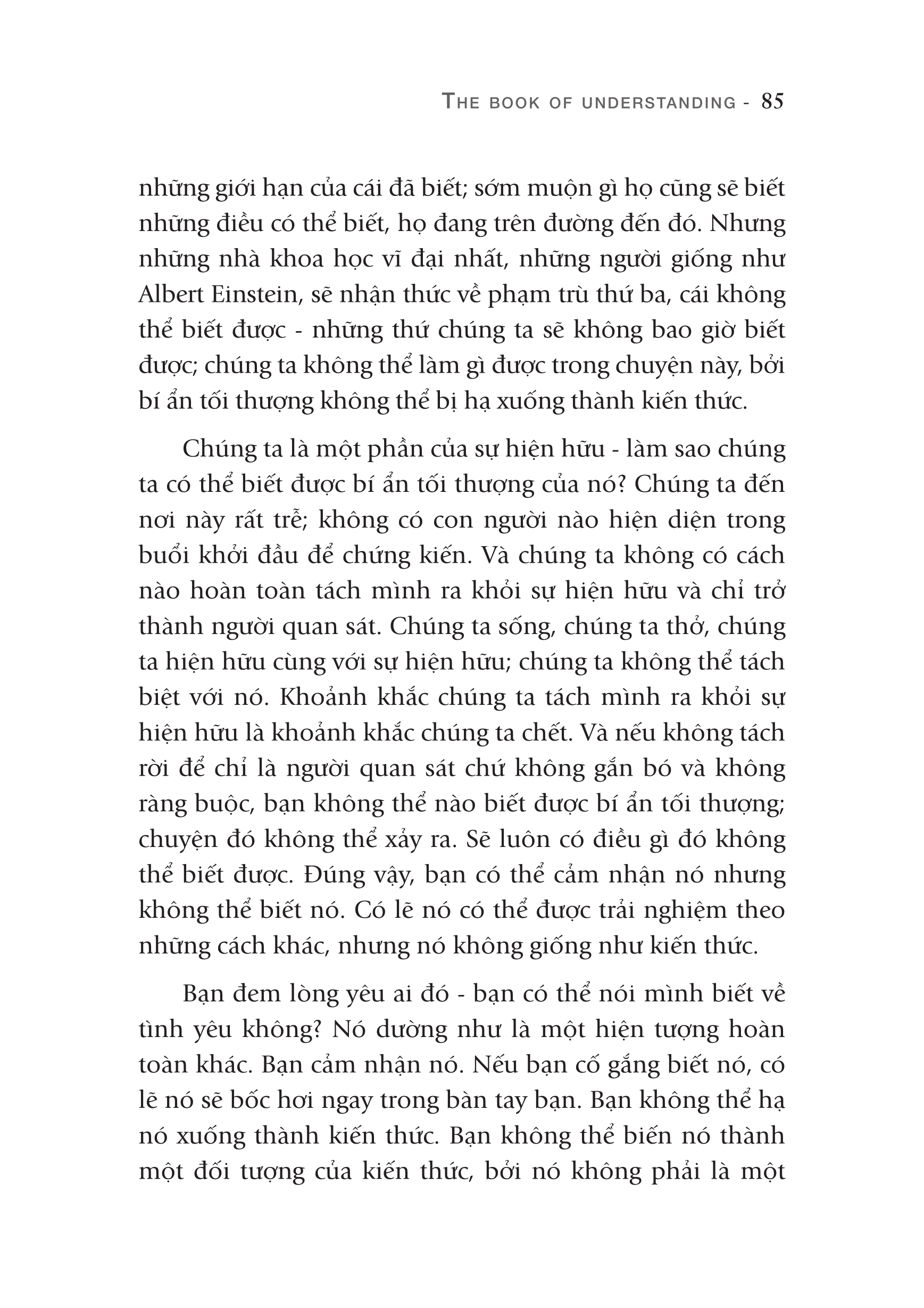 Osho - Hiểu - Đường Đến Tự Do - ảnh 9