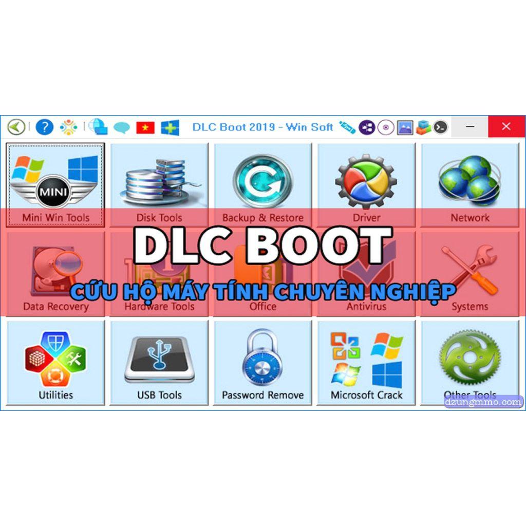 Đĩa DVD DLC Boot V3.6 - Cứu Hộ Máy Tính Chuyên Nghiệp
