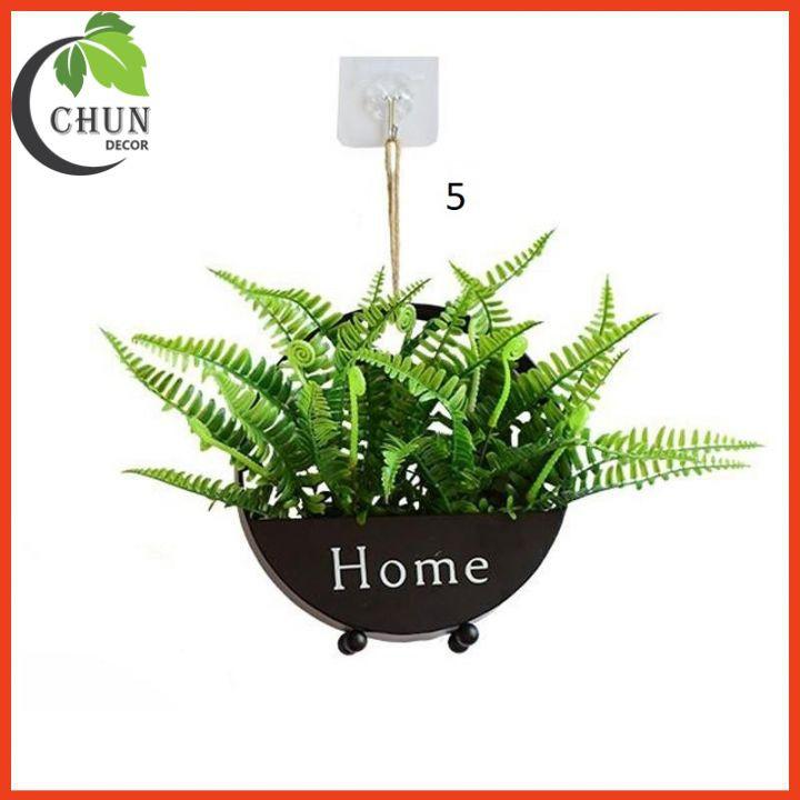 Lẵng hoa, giỏ hoa lụa treo tường chữ Home nhiều mẫu treo tường, để bàn, trang trí kệ tủ, kệ gắn tường độc đáo