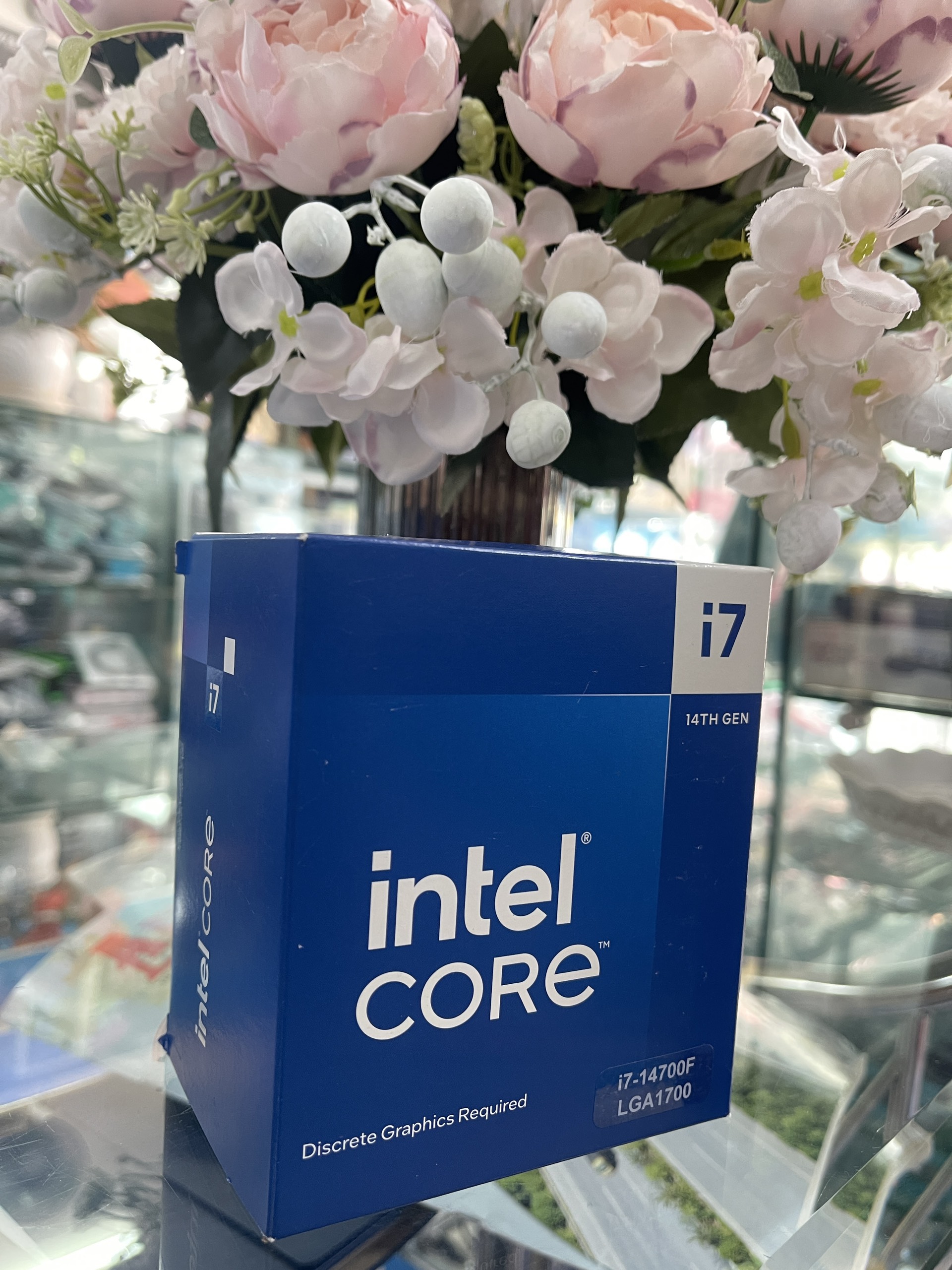 CPU Intel Core i7 14700F 5.4GHz (Socket 1700, 20 Nhân 28 Luồng 33MB 65W) - Hàng chính hãng (NEW BOX)