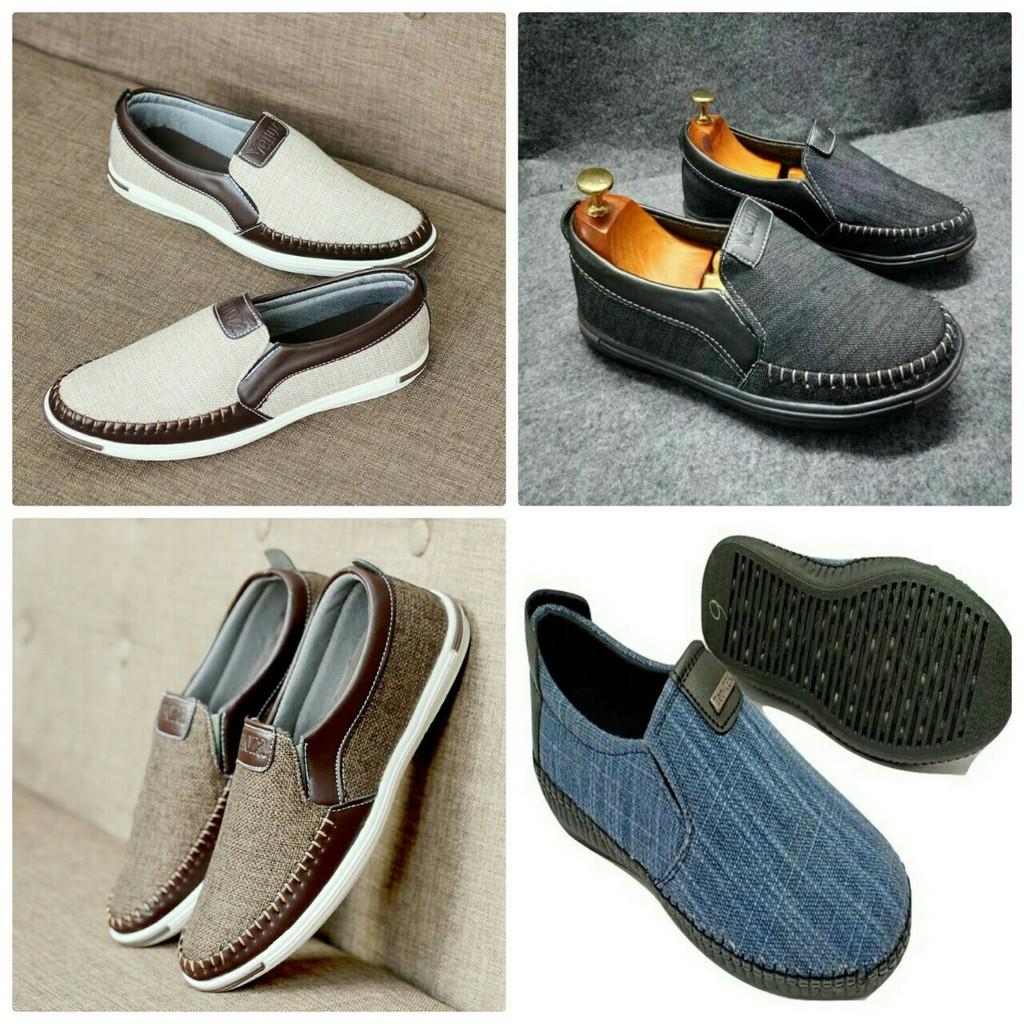Giày Lười Nam Vải Cao Cấp X86fashion