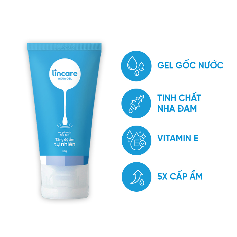 Gel bôi trơn Lincare Aqua Gel 50ml