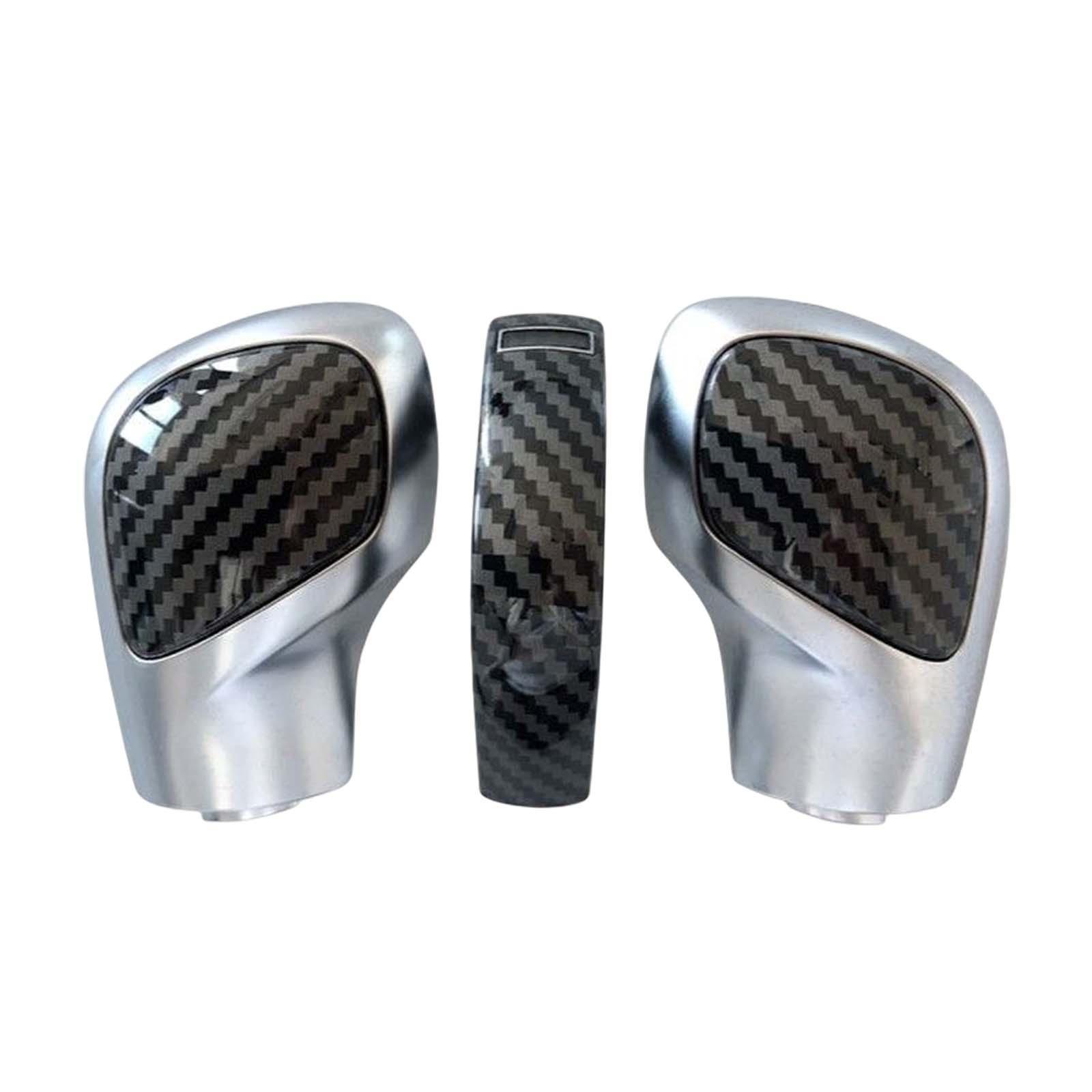 Auto Gear Knob Cover Trim, Decoration, Parts, Replacement, Accessory Car Interior Knob Gear Side Cover for B7 B8