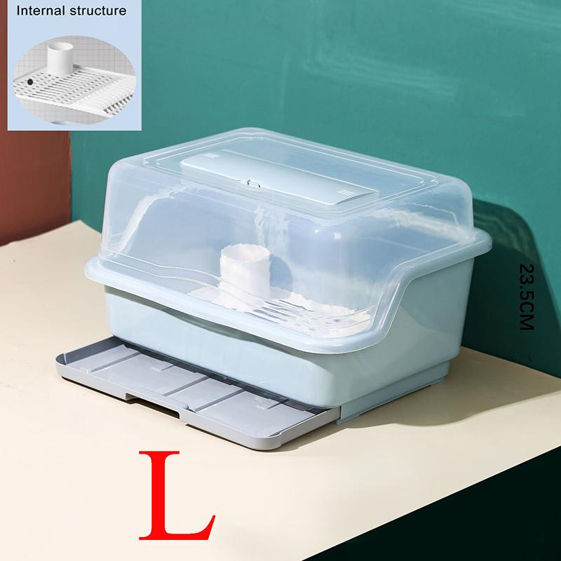 Nhà Bếp Món Ăn Phơi Bộ Đồ Ăn Lưu Trữ Giá Đỡ Có Nắp Điện Bát Di Động Đồ Ăn Tiện Dụng Nhà Tổ Chức Nhà Tổ Chức