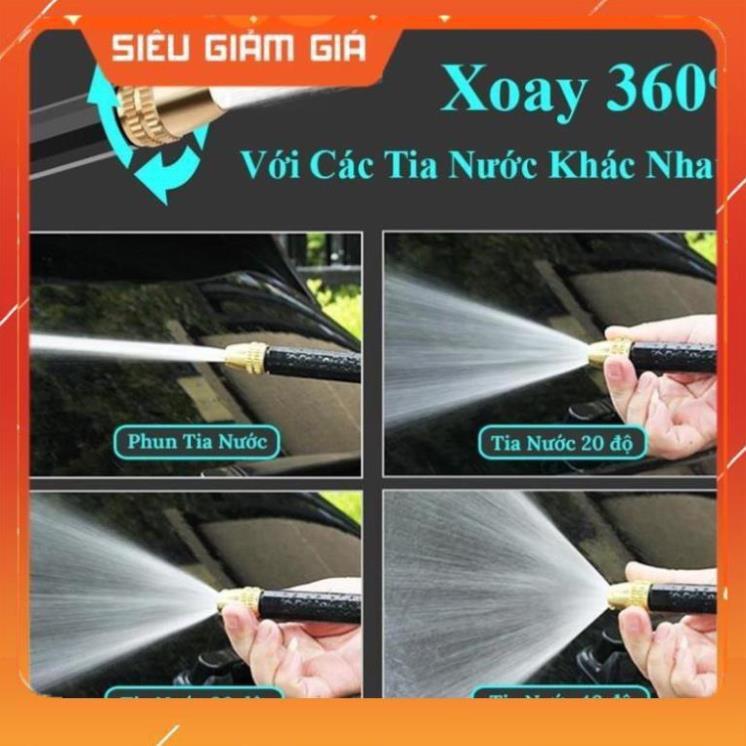 Vòi Xịt Rửa Xe Áp Lực Cao - Tưới Cây Với 4 Chế Độ Nước 206810-2