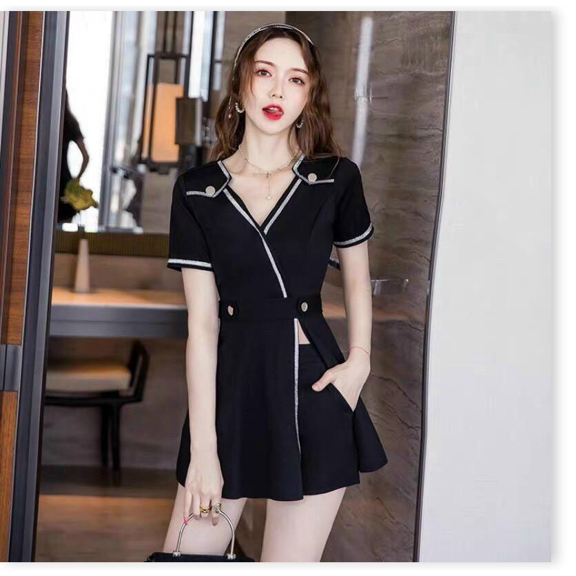 Set vest đính nút NGẮN CỰC XINH