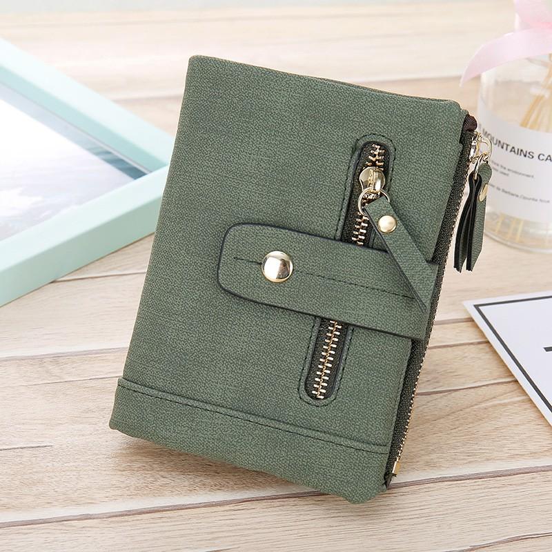 Ví nữ ngắn mini nhiều ngăn khóa bấm giá rẻ BAG U MG7