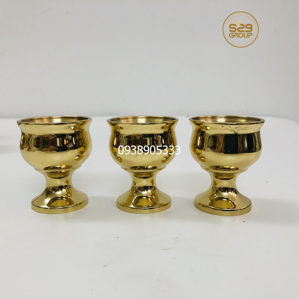 Ly nước bằng đồng thờ cúng,đồ đồng cao cấp