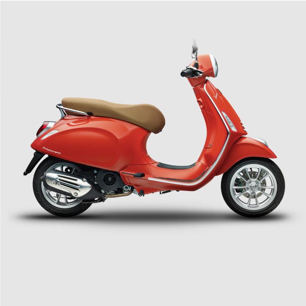 Xe Tay Ga Vespa Primavera 125 Màu Cam Orange Tramonto