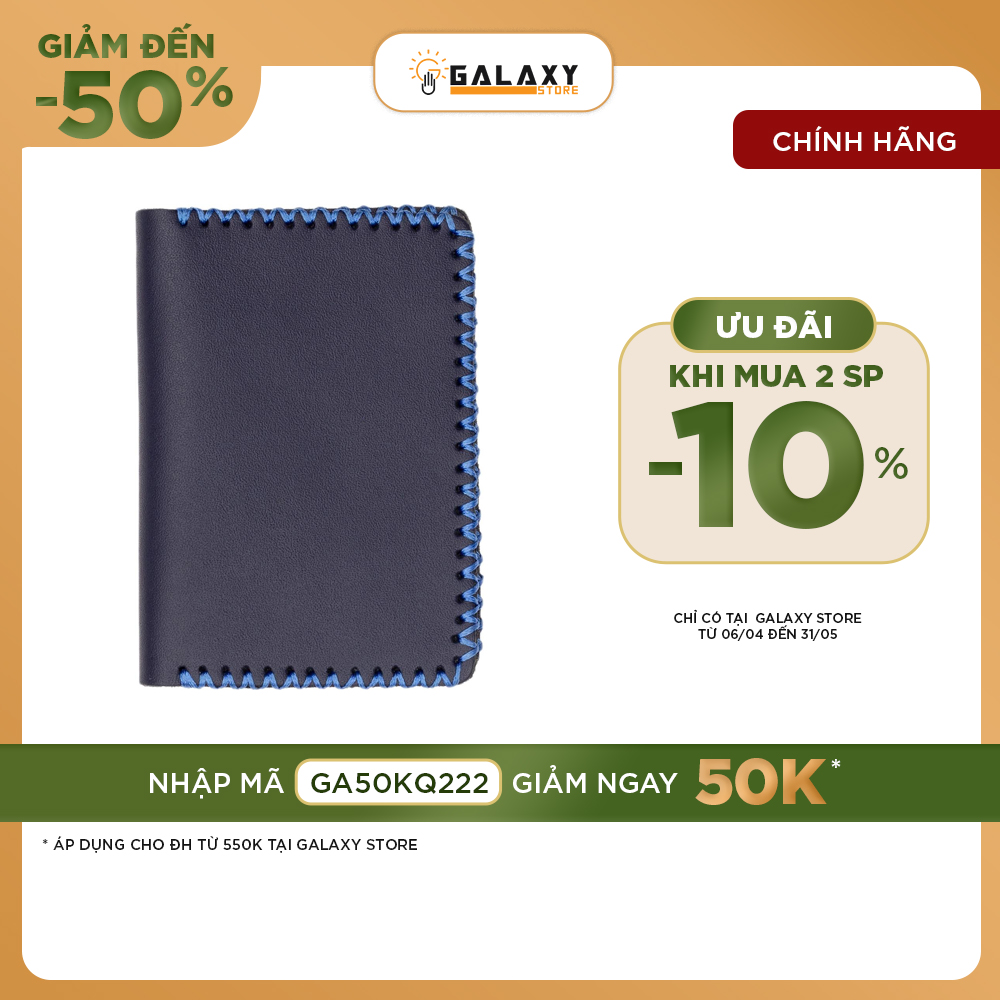 Ví Nhỏ handmade da thật Galaxy Store GVM02