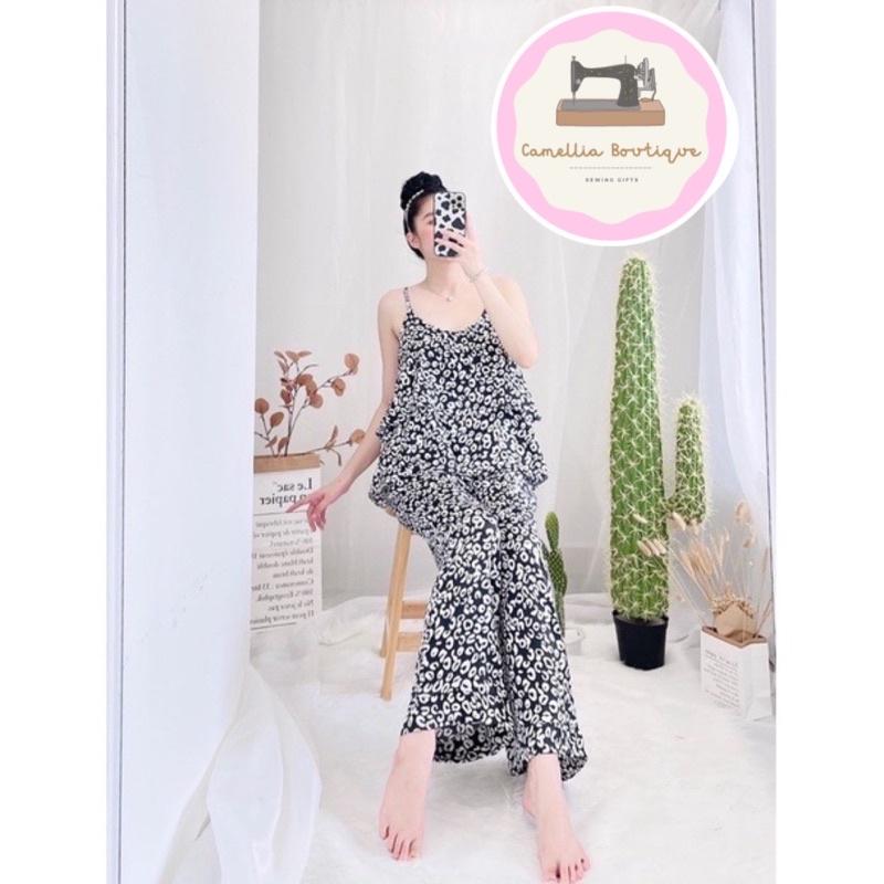 Sét Ngủ Lụa 2 Dây Quảng Châu