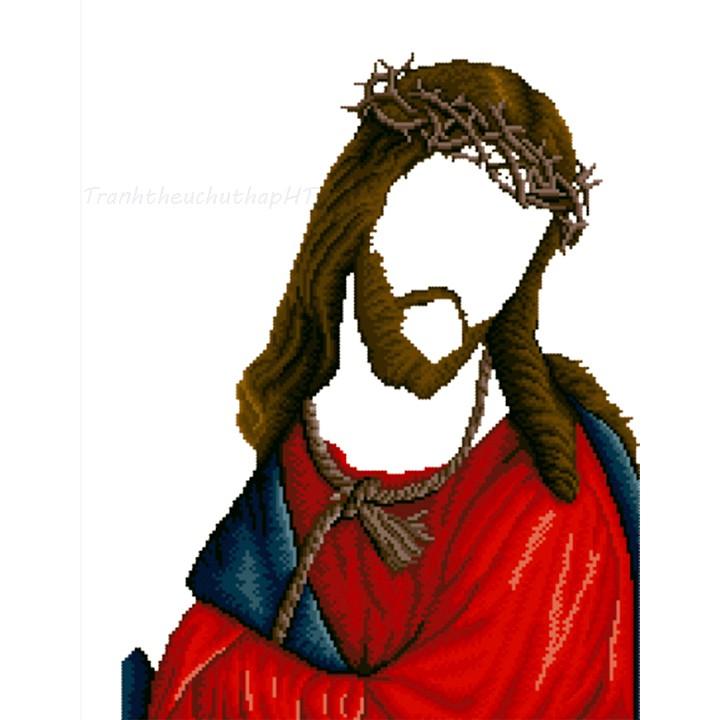 Tranh đính đá Chúa Jesu VS464 - tự đính
