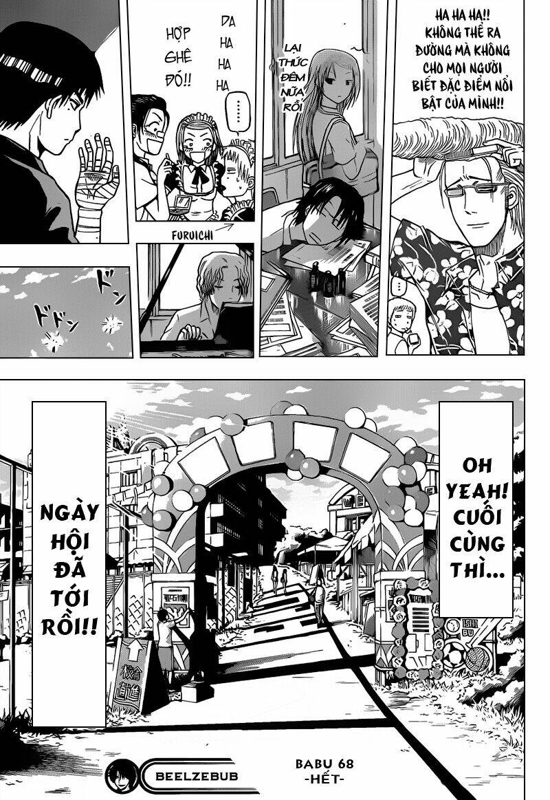 beelzebub - vua quỷ chapter 68 19