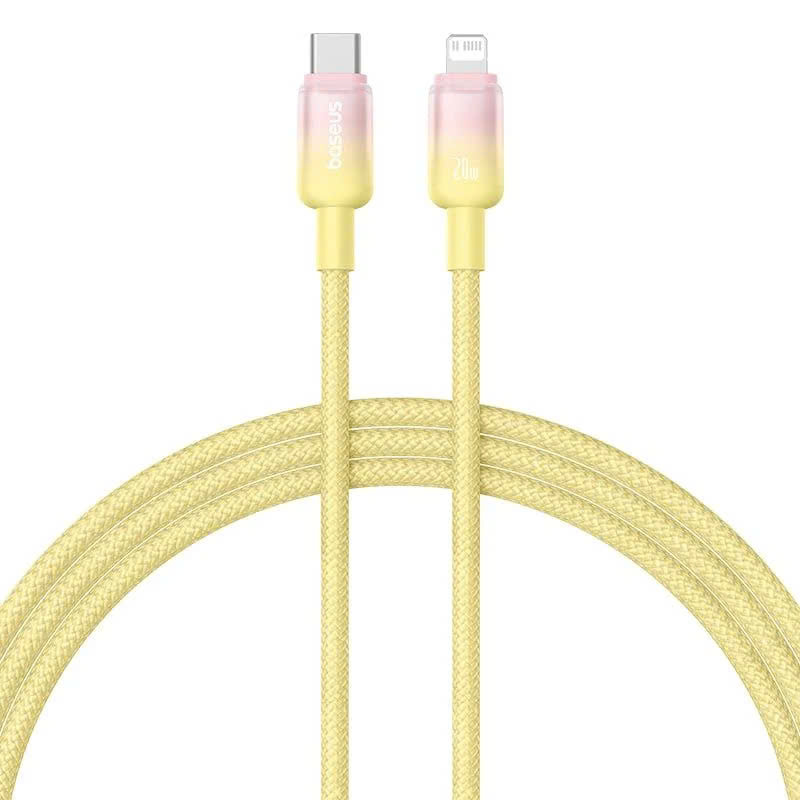 Cáp Sạc Nhanh C to ip Baseus Discolor Series 20W (480Mbps) hàng chính hãng