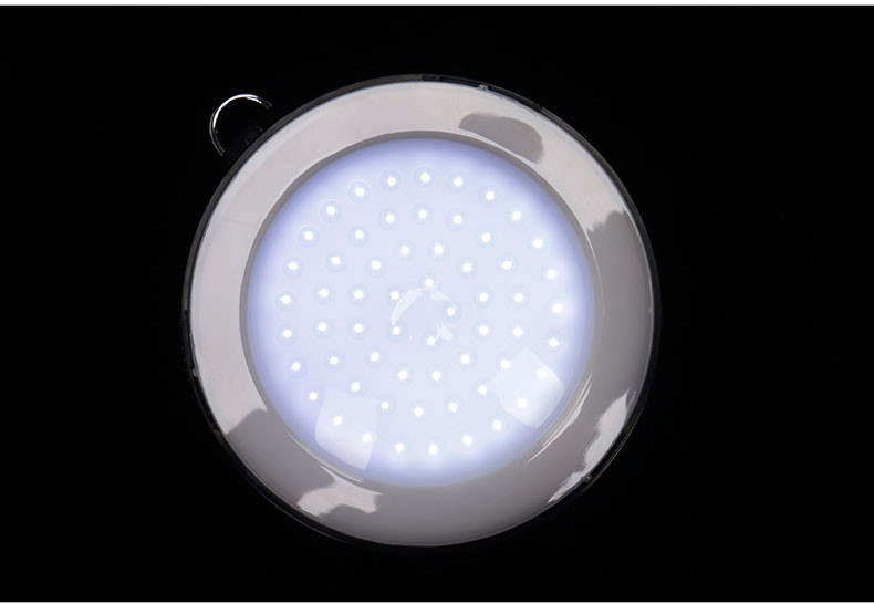 Đèn 60 led sạc điện đa năng có móc treo