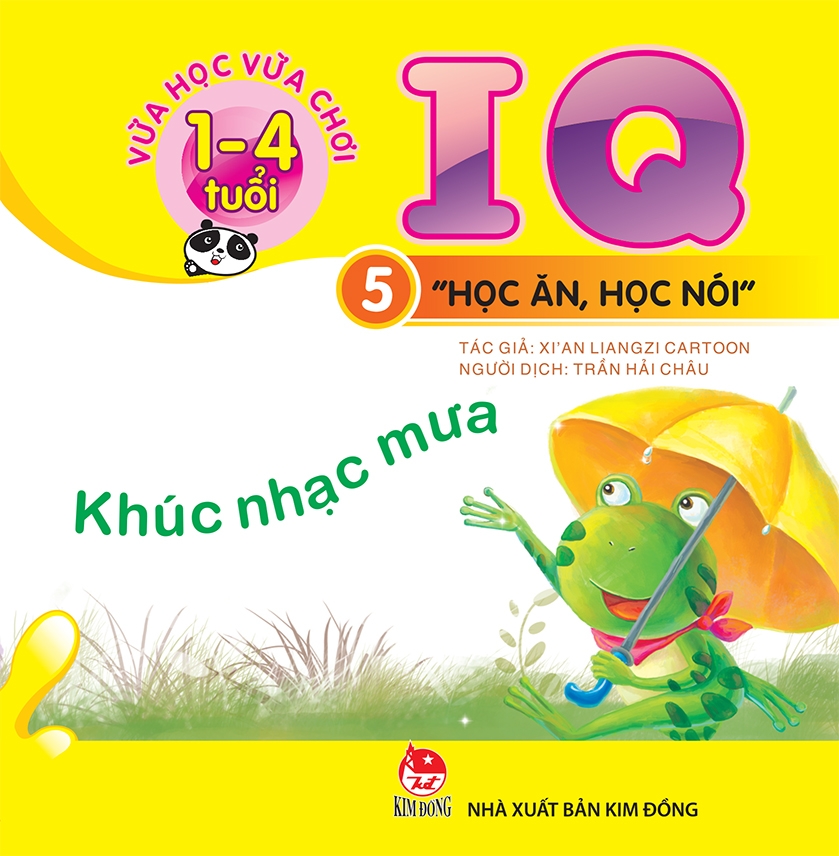 Vừa Học Vừa Chơi 1-4 Tuổi: IQ - Học Ăn Học Nói (Bộ 10 Cuốn) - Tái Bản 2019