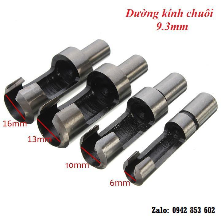 Bộ 8 mũi khoét lấy chốt gỗ