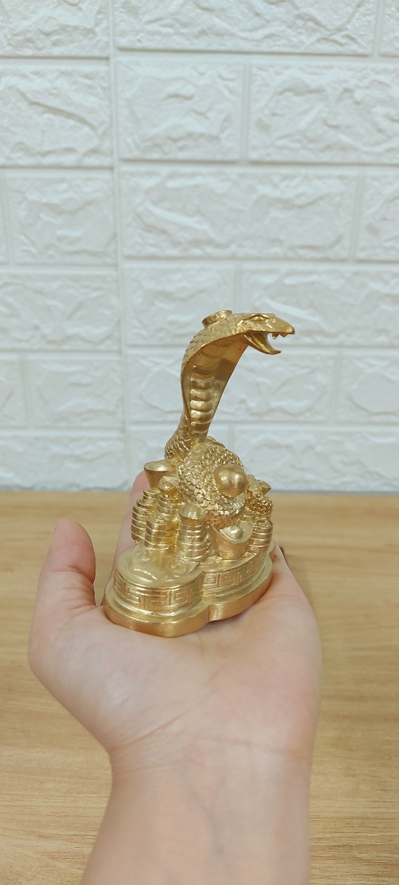 Tượng Rắn Phong Thủy Bằng Đồng
