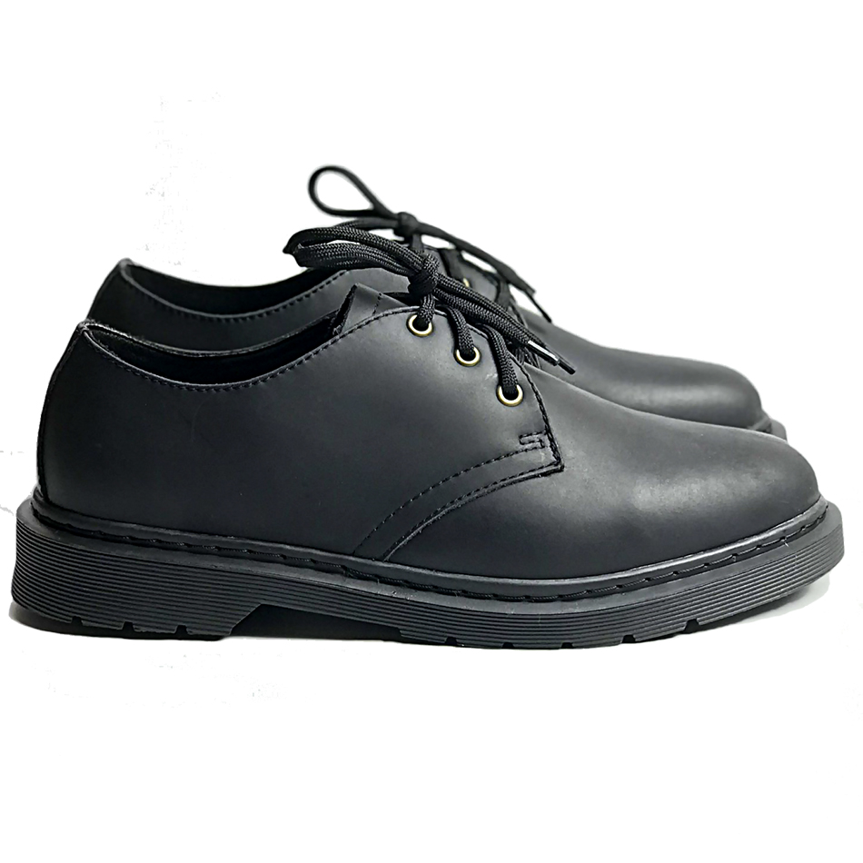 Giày tây nam Derby Dr Martens 1461 MAD wax Crazy Horse full Black cao cấp giá rẻ nhất tại hà nội bảo hành trọn đời