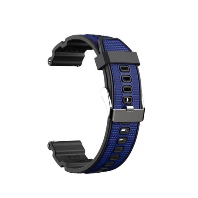 Dây đồng hồ cao su silicon Sikai 2 màu cao cấp dành cho Xiaomi Watch Color 2