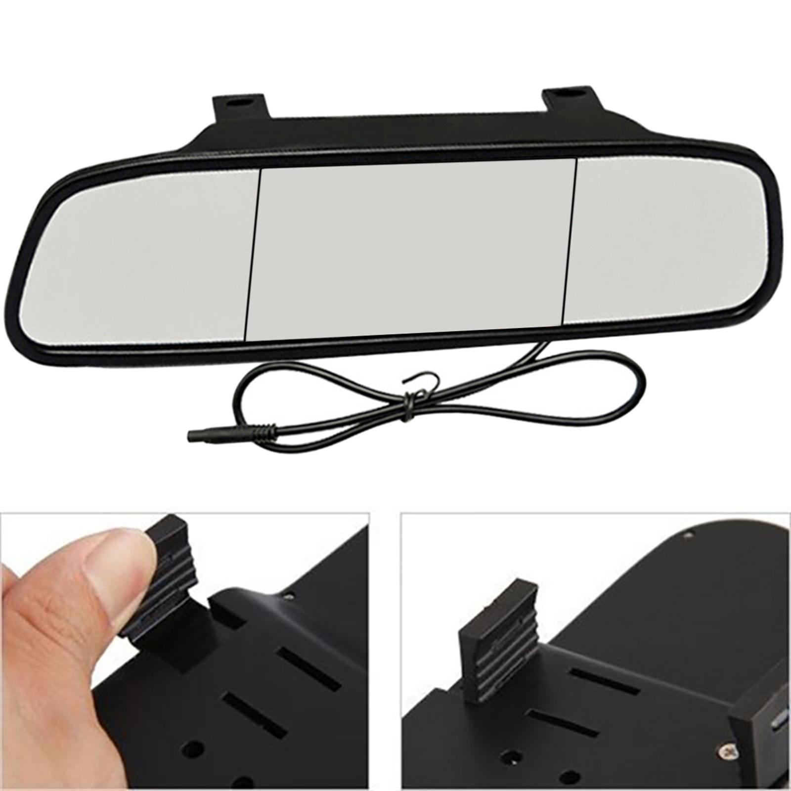 5 inch Rearview Mirror Monitor with Reversing camera cam Car HD Video
