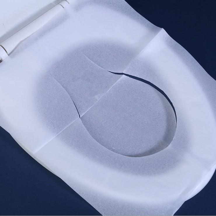 Sét 250 miếng giấy lót bồn cầu giữ vệ sinh cá nhân khi sử dụng nhà vệ sinh chung