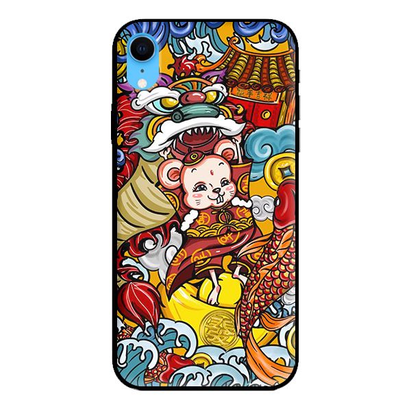 Ốp lưng in cho Iphone XR Mẫu Tết 2020