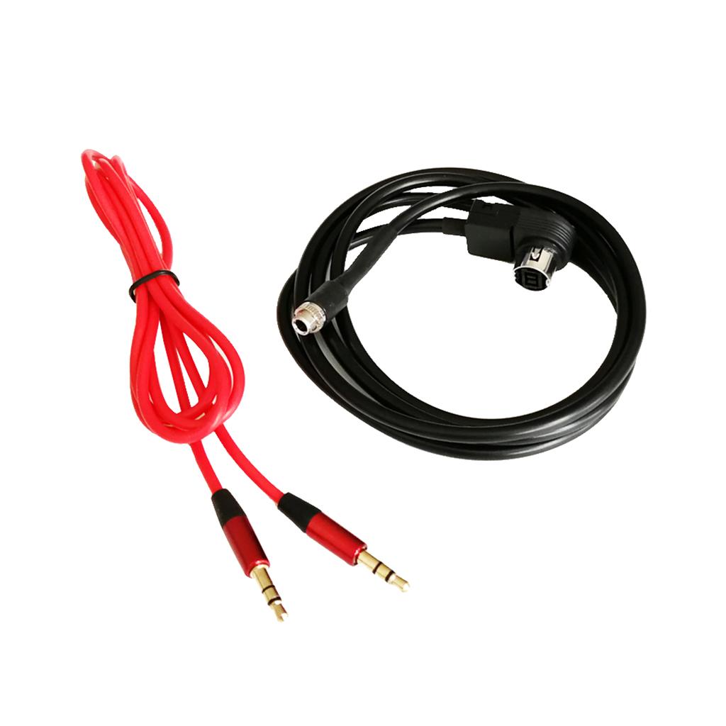 Car 3.5mm Aux Audio Adapter Cable