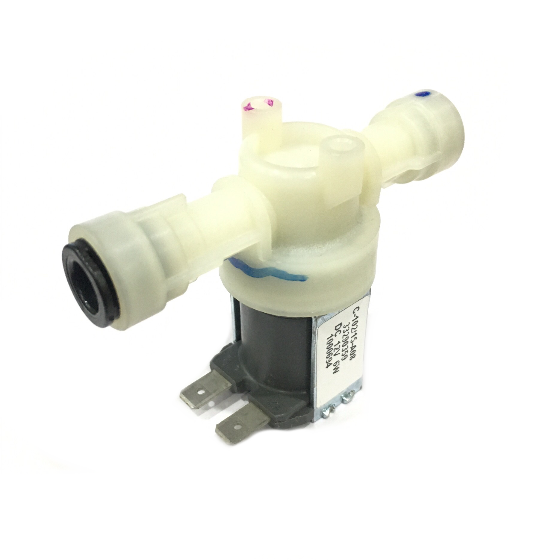 Van Nước Điện Từ Thường Đóng 12VDC 6W Phi 6mm Và 8mm