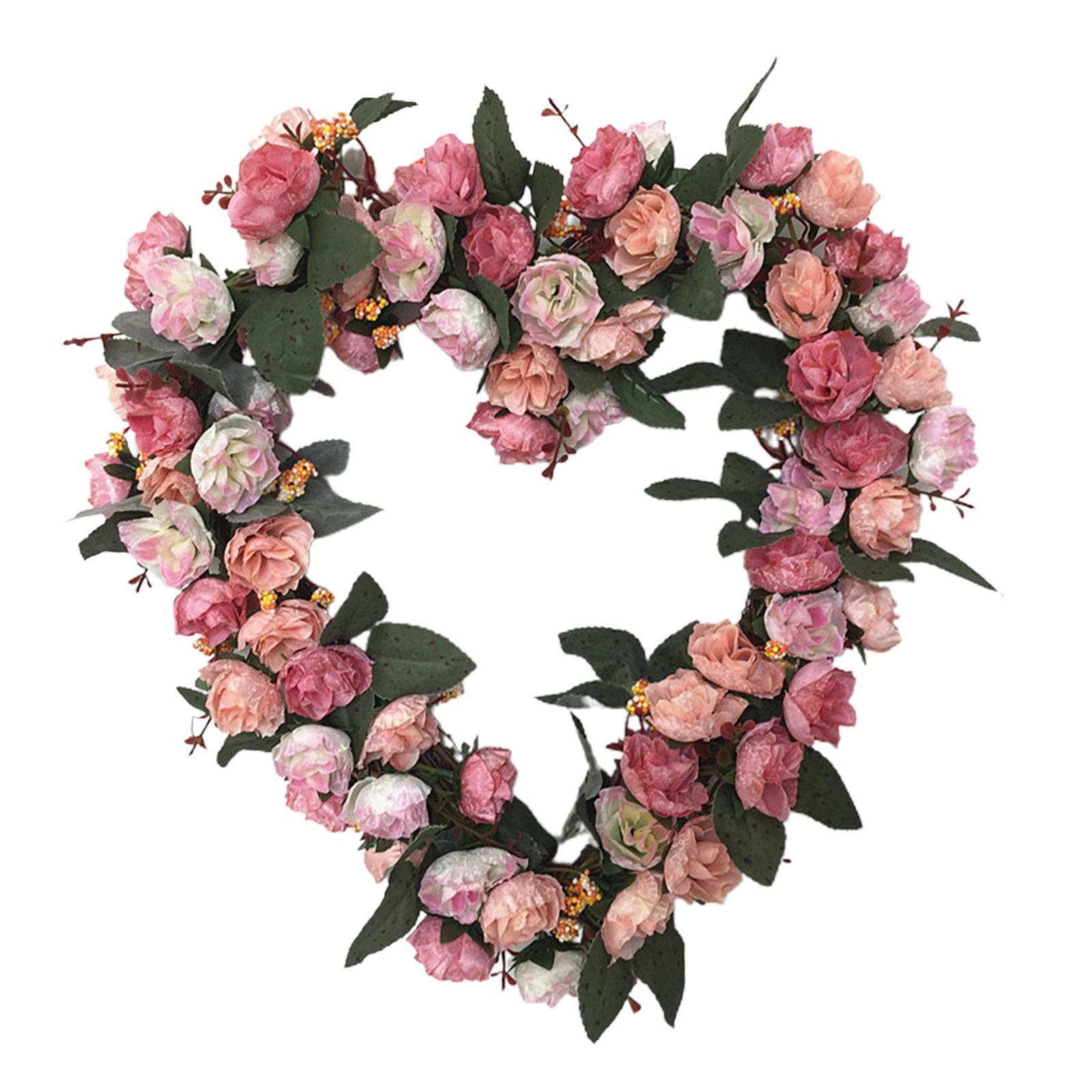 Wreath Artificial Front Door Garland for Party Ornaments