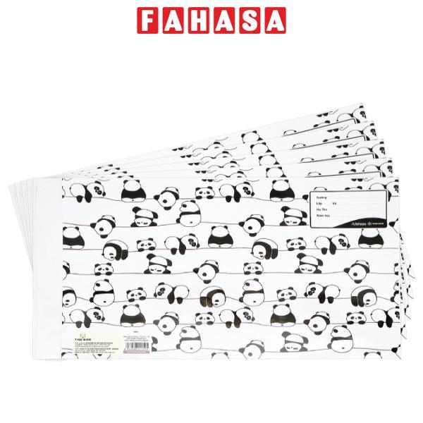 Bao Tập 2 Trong 1 Bìa Kiếng Panda - The Sun 02 (5 Tờ/Xấp)