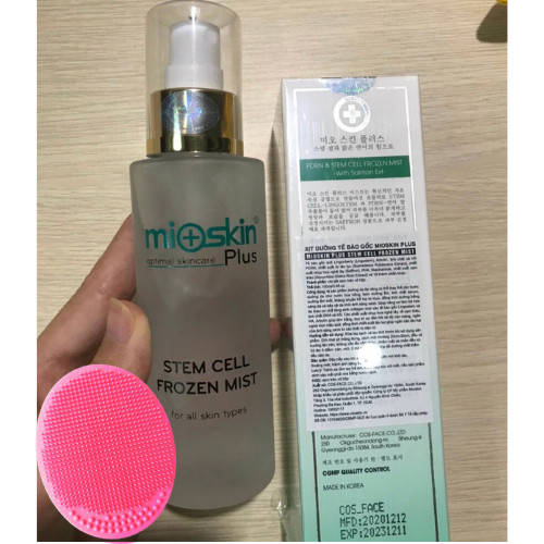 Combo 2 Chai Xịt dưỡng tế bào gốc Mioskin Plus, Tặng Kèm Miếng Pad Rửa Mặt Ngẫu Nhiên