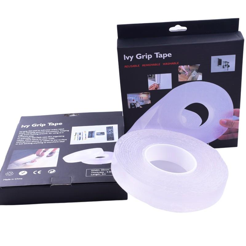 Băng Keo Siêu Dính Ma Thuật NANO 2 Mặt Trong Suốt Cuộn 3M - Dán Trên Mọi Bề Mặt, Mọi Chất Liệu