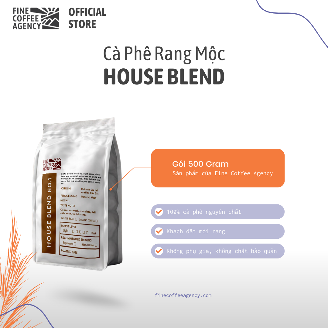 Cà phê House Blend - Robusta & Arabica