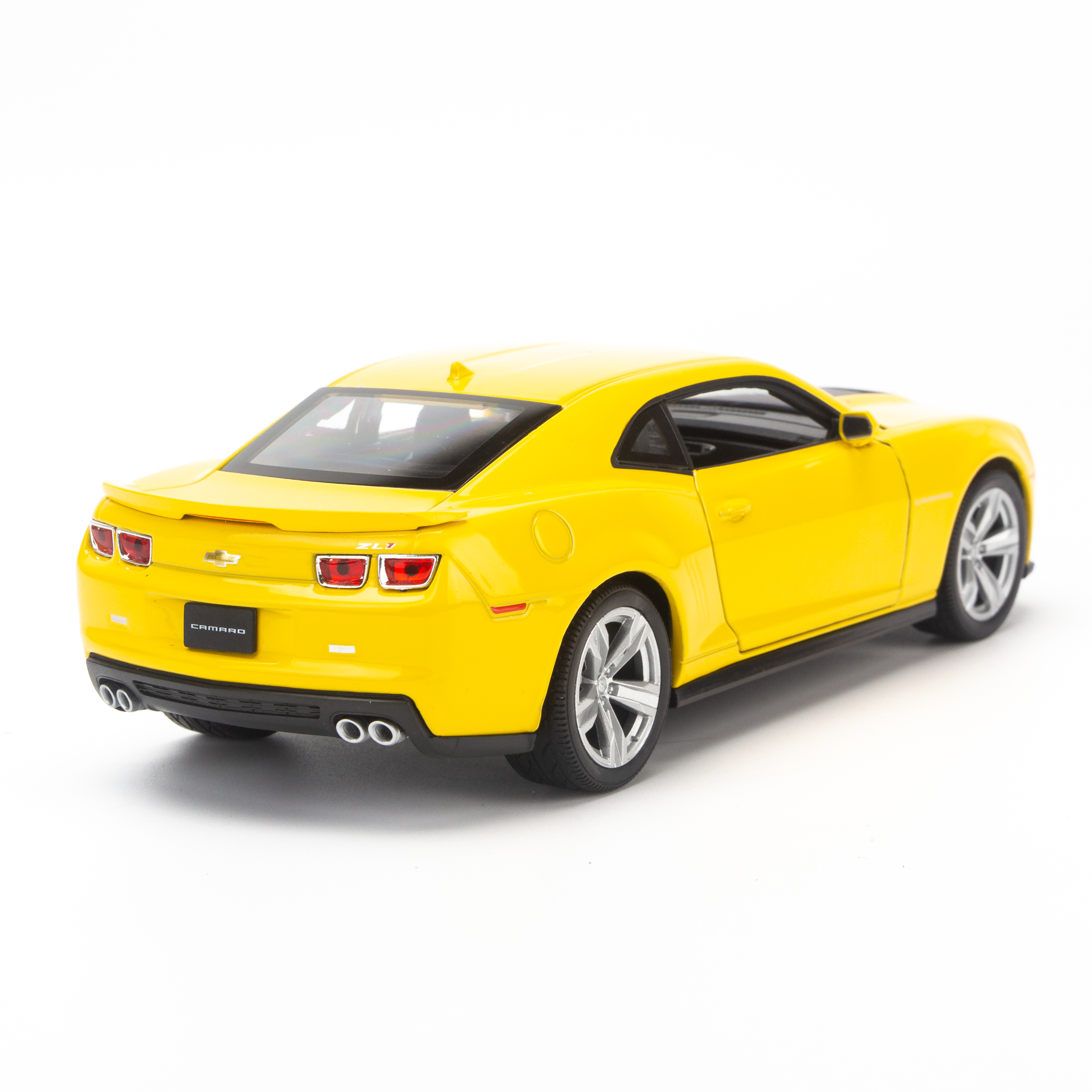 Mô hình xe Chevrolet Camaro ZL1 Yellow 1:24 Welly - 24085W