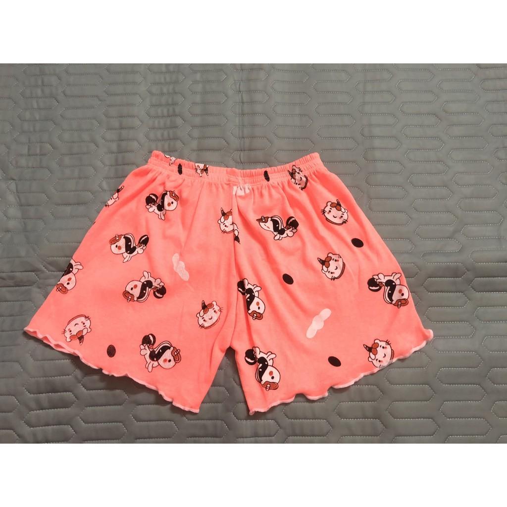 Quần đùi nữ thun co giãn nhiều hình siêu xinh, quần short ngủ nữ