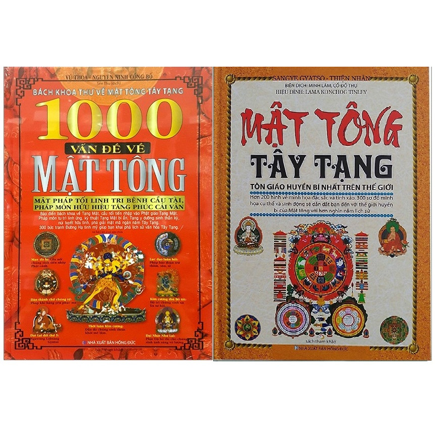 COMBO 1000 VẤN ĐỀ VỀ MẬT TÔNG + MẬT TÔNG TÂY TẠNG