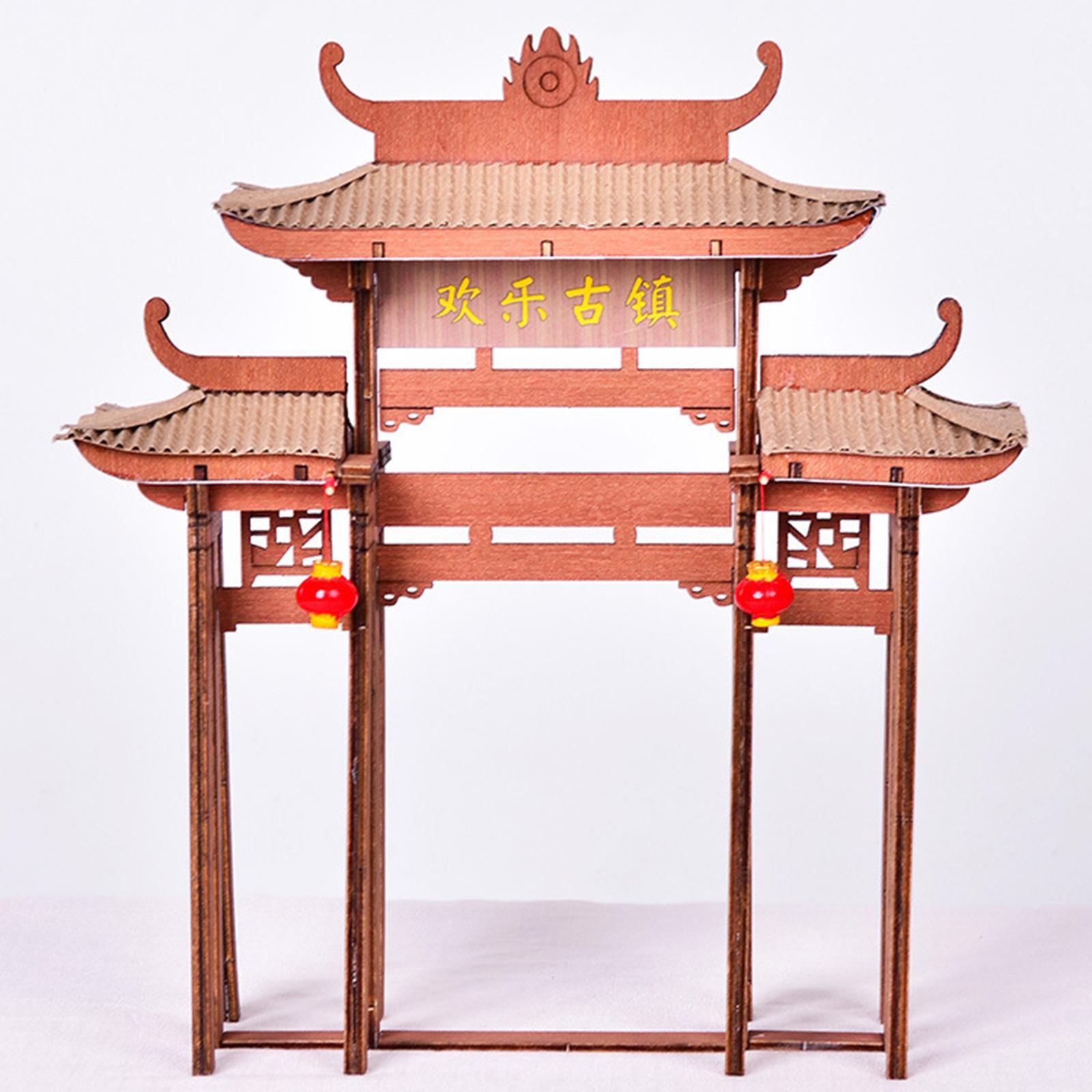 Wooden  Building  for Festival Gifts  Adults Boy