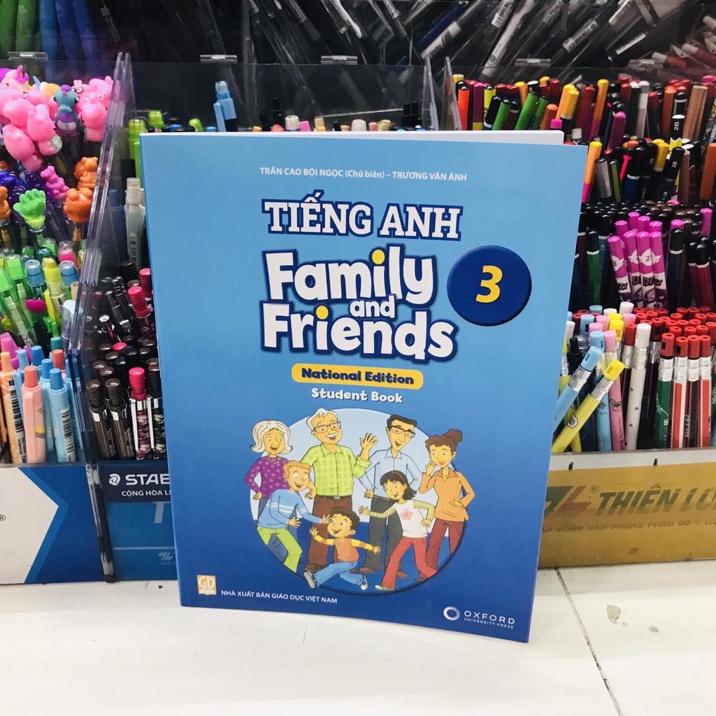 Tiếng anh family and friends lớp 3 ( bài học + bài tập ) theo chương trình mới