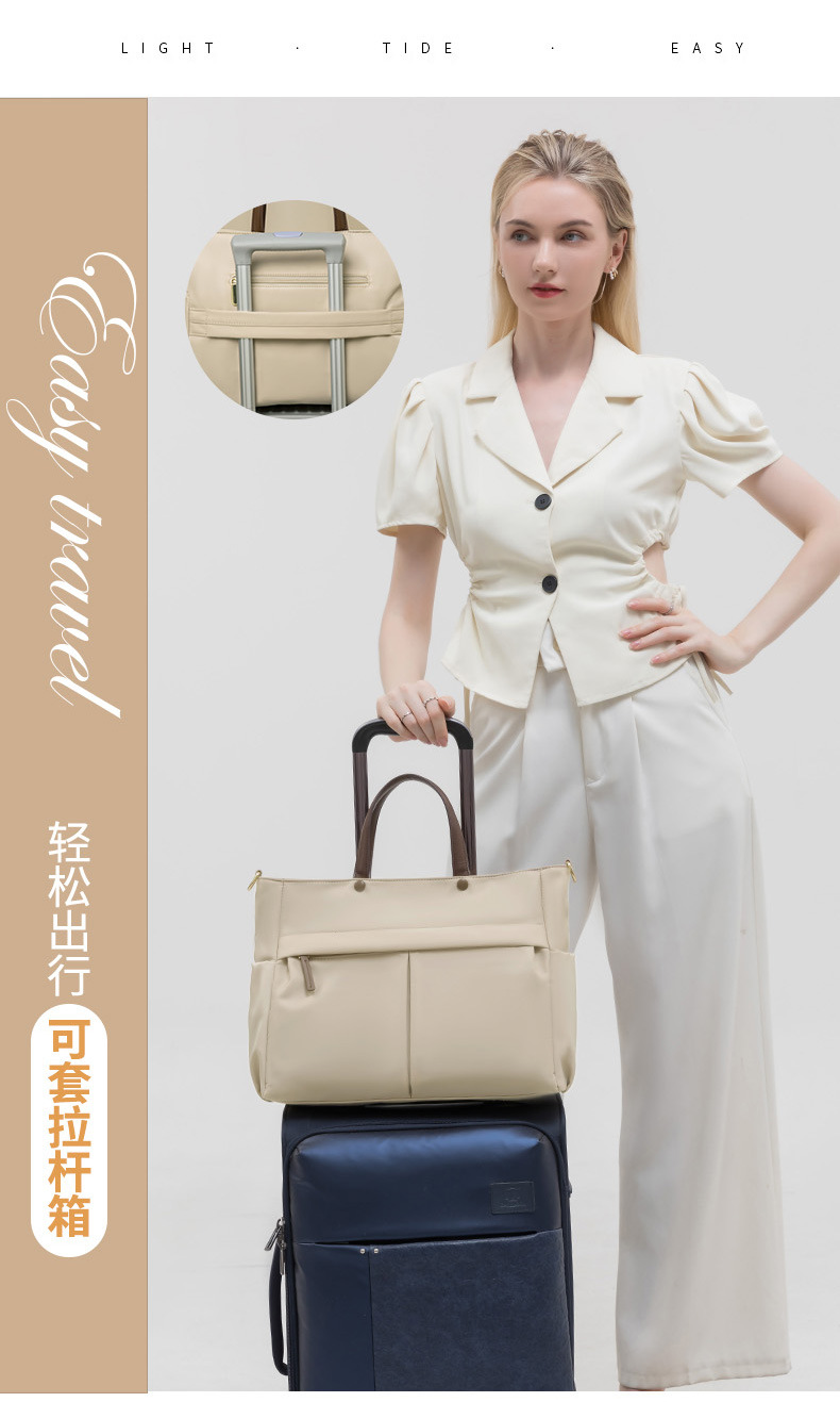 Túi xách nữ công sở dáng ngang cao cấp BEE GEE TN1119