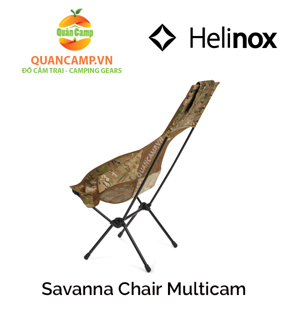 Ghế dã ngoại xếp gọn Helinox Savanna Chair Multicam