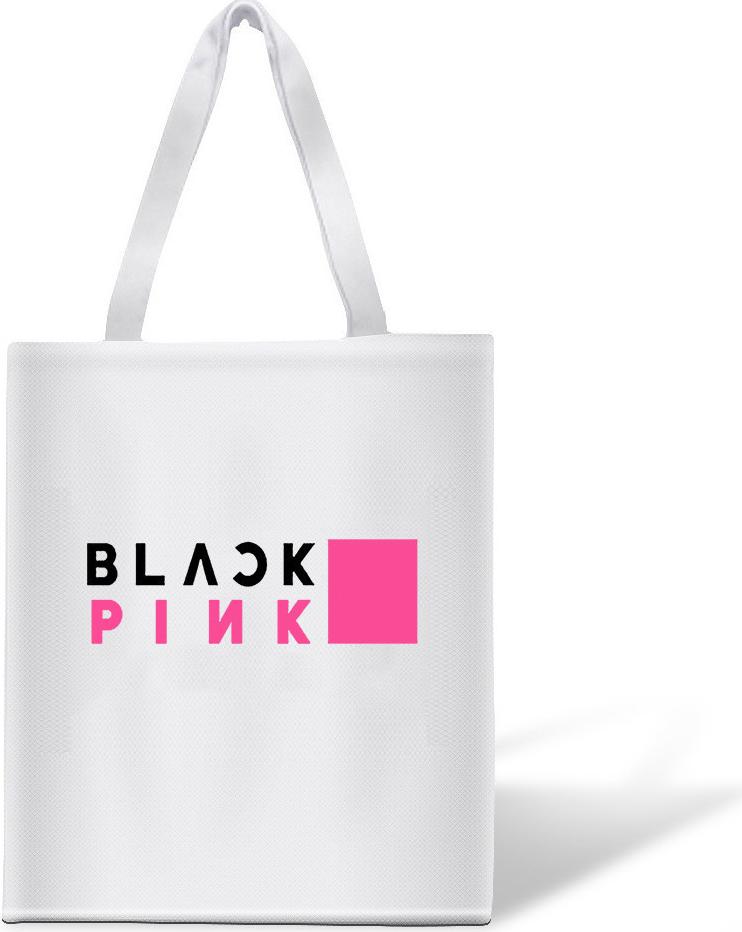 Túi tote canvas in chữ BlackPink