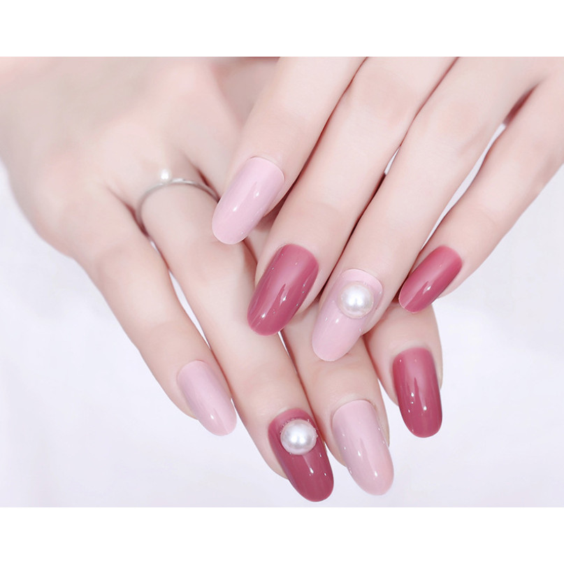 Bộ 24 móng tay giả nail thơi trang như hình