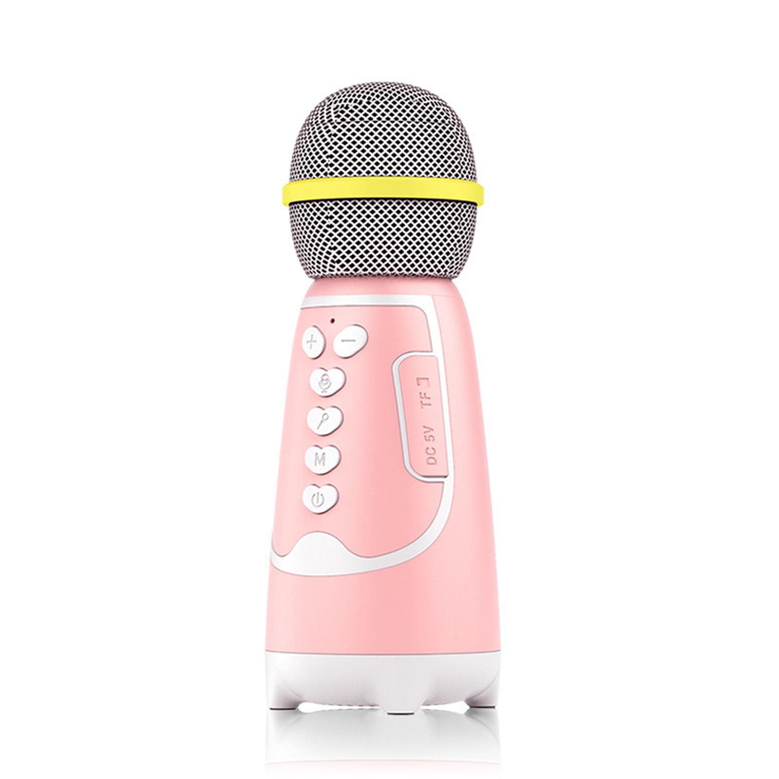 Wireless Bluetooth , Portable Handheld Karaoke Mic Speaker Machine Home Party Birthday for All Smartphones PC