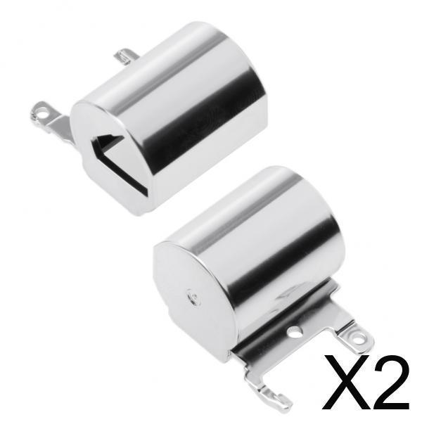 4x Laptop LCD Hinges Cover for HP 250 255 G6 15-BS 15-BW 15-BR silver