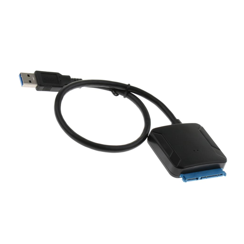 1 Pc. USB 3.0 to SATA 22Pin 2.5 "/ 3.5" PC Hard Disk Drive SSD Adapter Cable