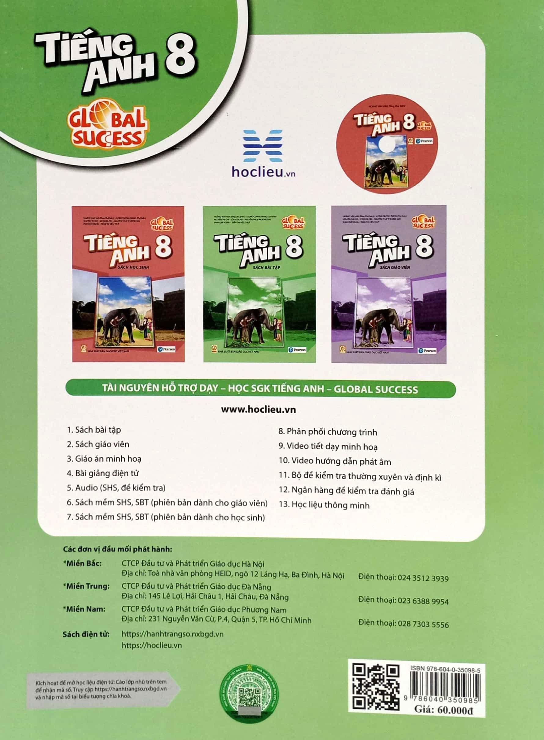 Global Success - Tiếng Anh 8 - Sách Bài Tập (2023)