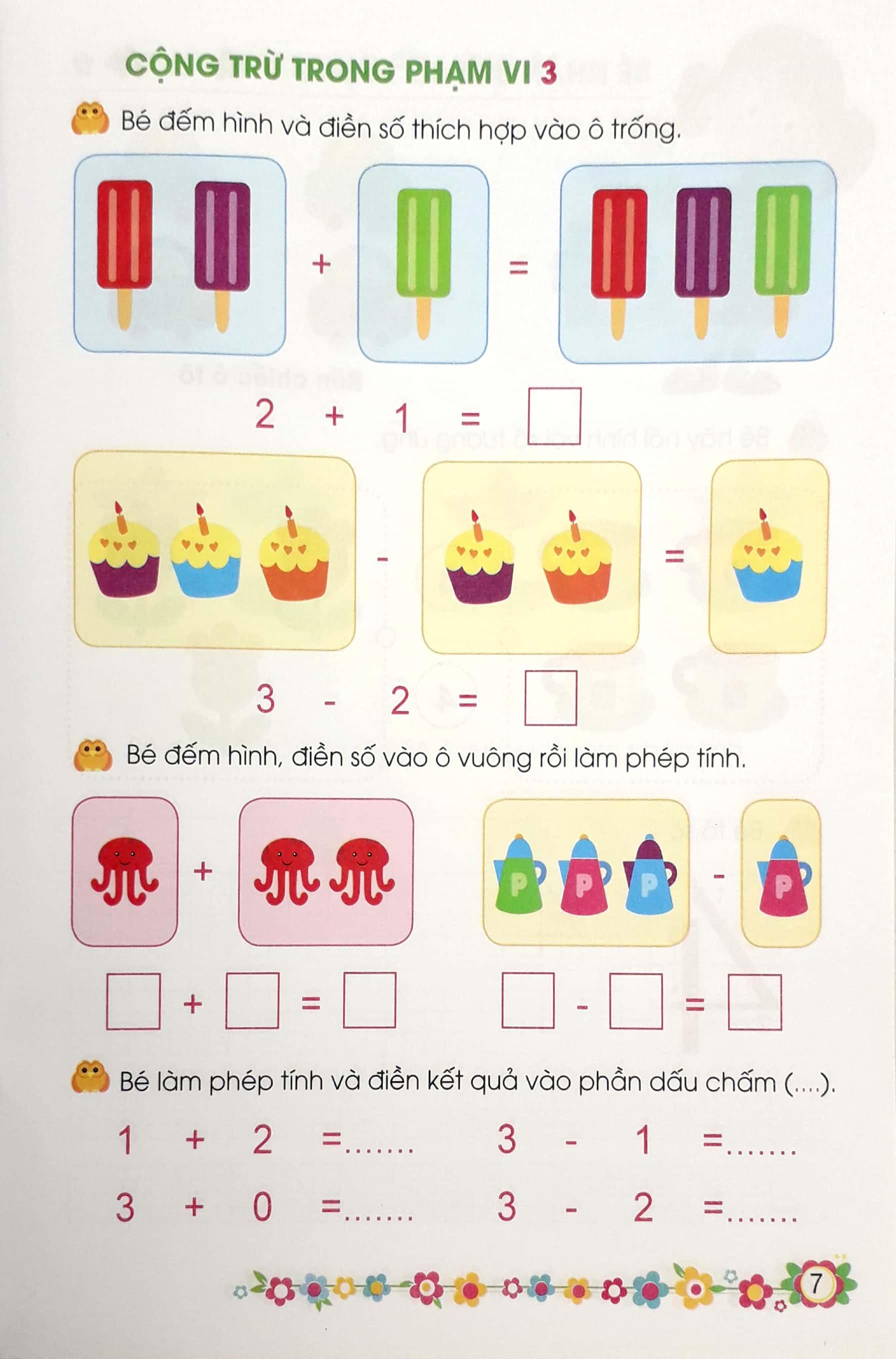 Giúp Bé Vững Bước Vào Lớp 1 - Bé Làm Quen Với Toán Học (5-6 Tuổi) (Tái Bản 2024)