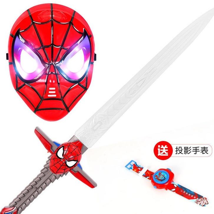 Combo đồ chơi Người nhện Spiderman Áo choàng, mặt nạ, găng tay