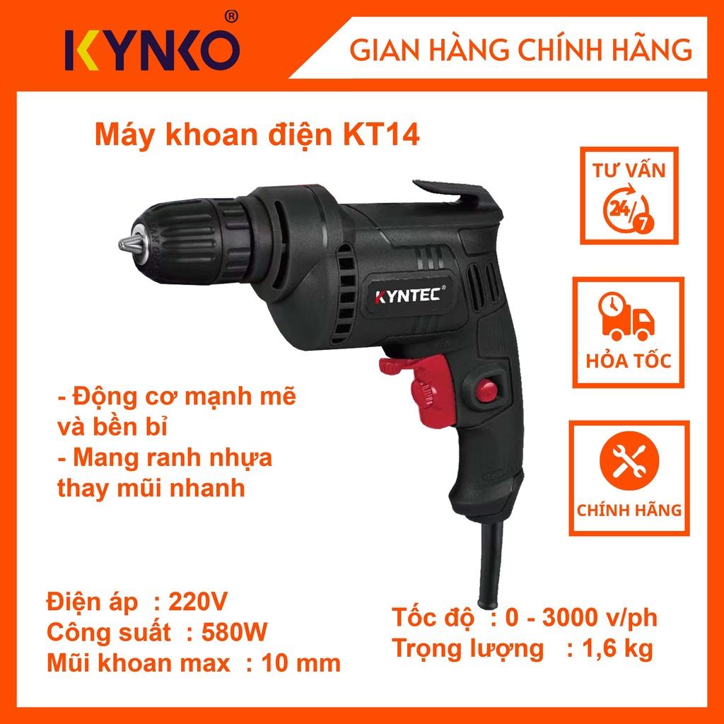 Máy khoan cầm tay chính hãng KYNTEC 10mm KT14-10 giá tốt